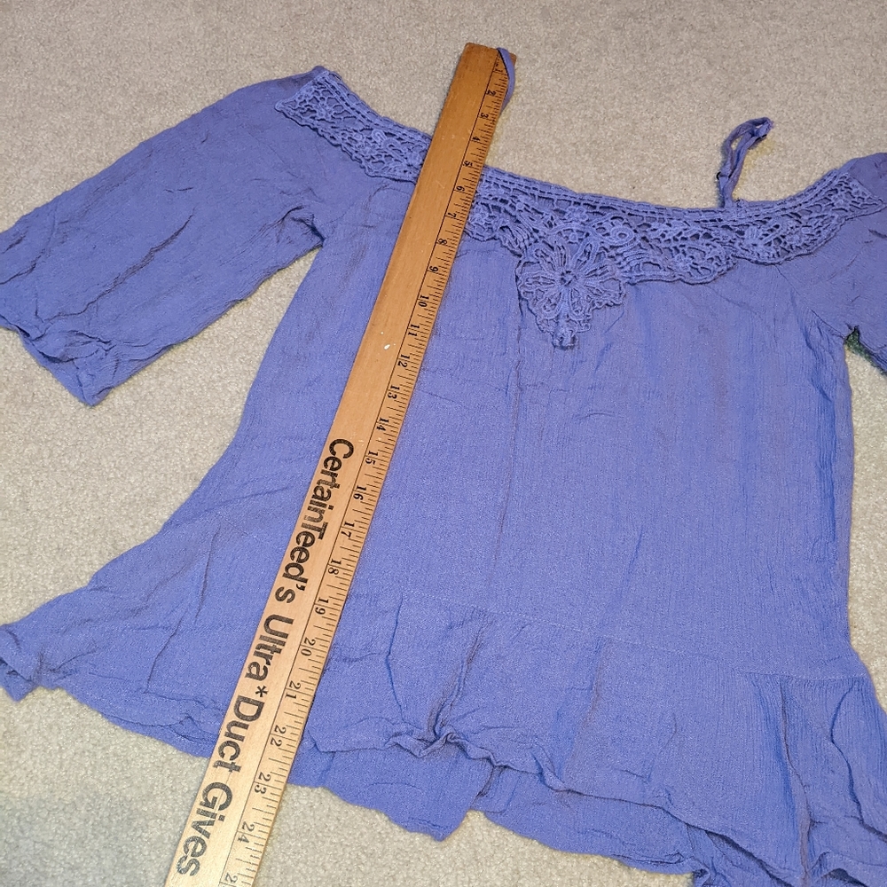 Arizona Jean co purple top - Picture 5 of 12